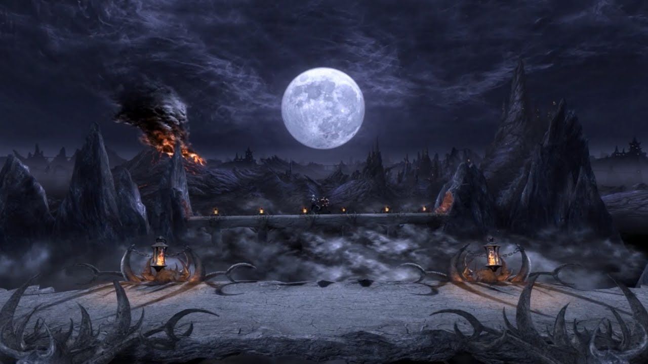 An image of the stage The Pit from Mortal Kombat X.