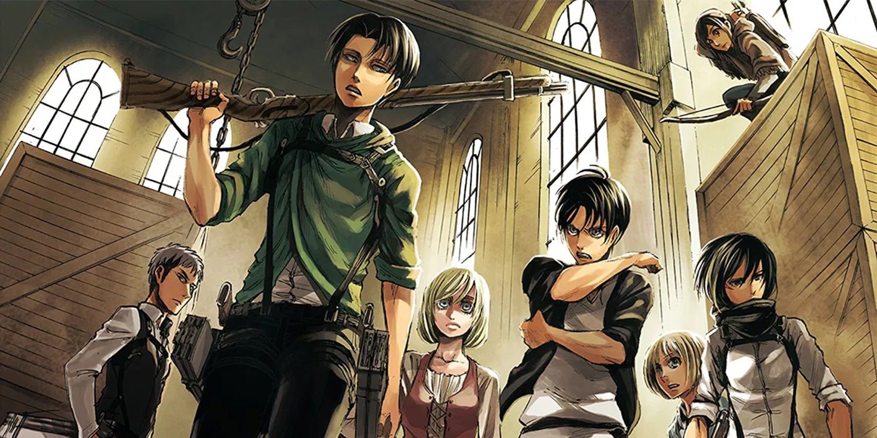 Non-Japanese Leads in Shonen Manga- Attack on Titan