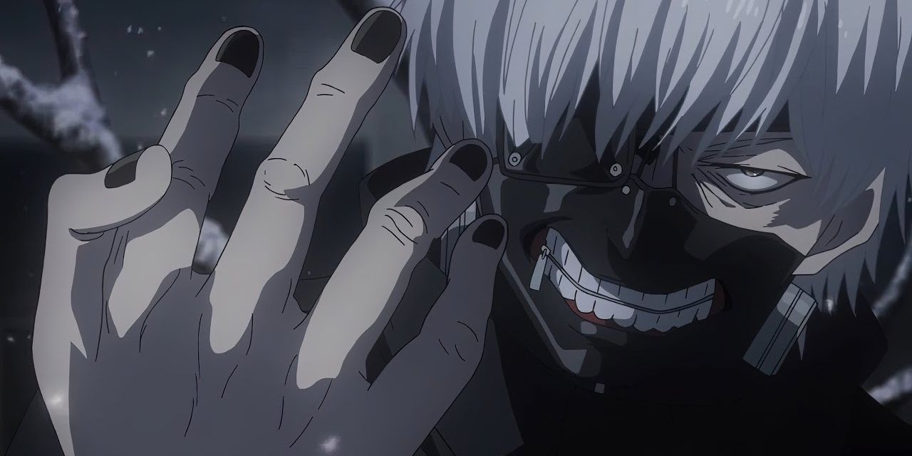 Ken Kaneki cracking his knuckles in Tokyo Ghoul