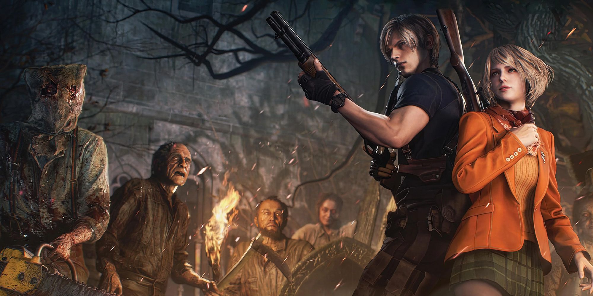 Resident Evil 4 Remake Key Art