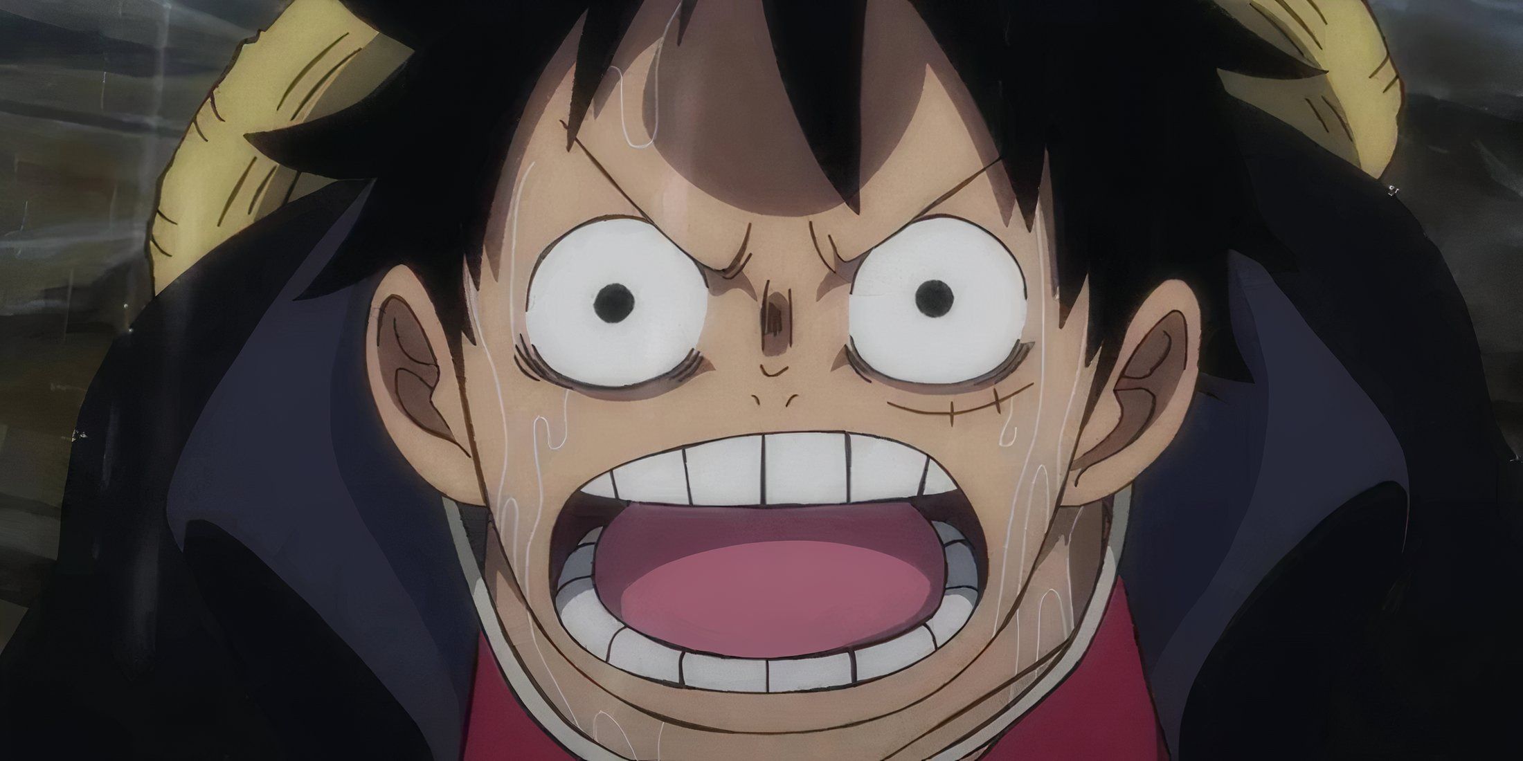 Shocked Luffy One Piece