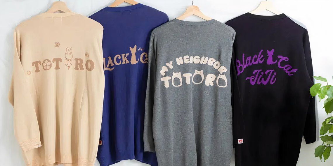 Cozy Up this Winter in New Cardigans from Studio Ghibli