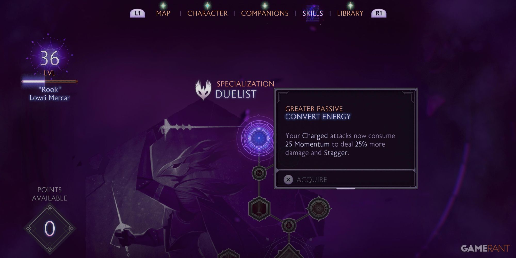 Convert Energy Greater Passive in Dragon Age: The Veilguard