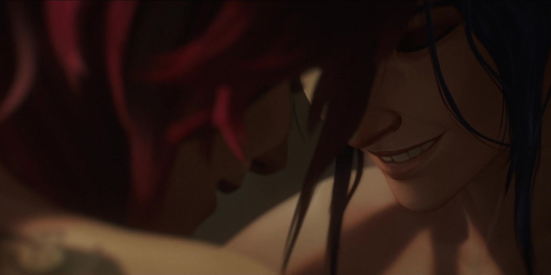 Arcane - Vi And Caitlyn Love Scene