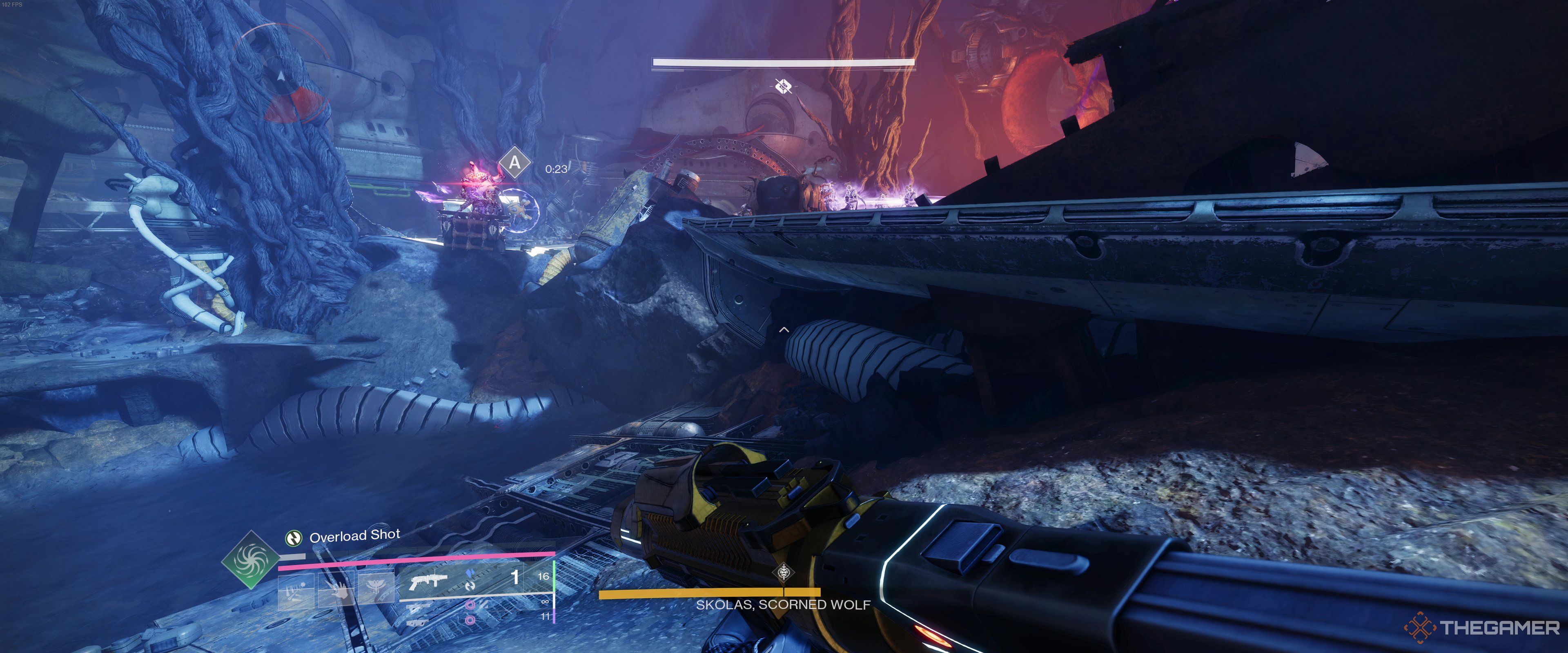 A Splinter Mine summoned by Skolas in Destiny 2.