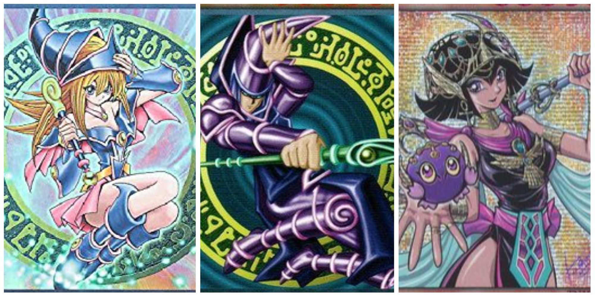 Dark Magician Girl, Dark Magician, Palladium Oracle Mana