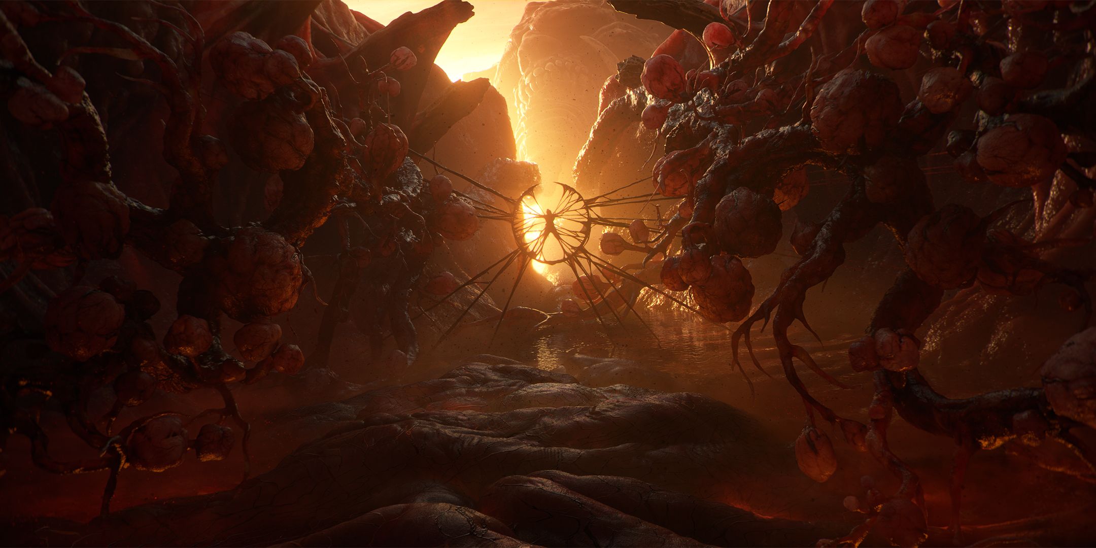 Neyrelle being pulled apart by Mephisto power during a cutscene in Diablo 4: Vessel of Hatred.