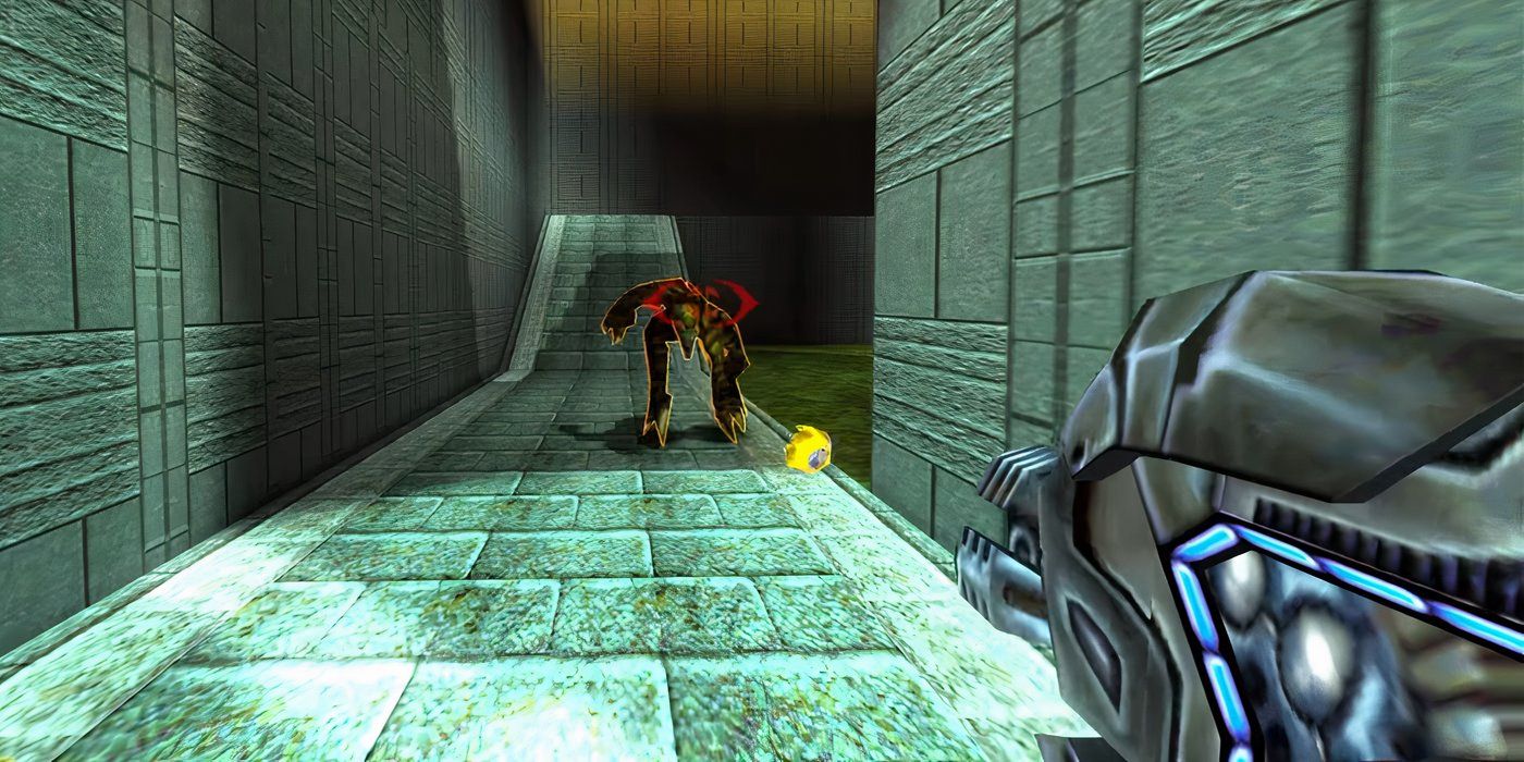 Using the cerebral bore in Turok 2.