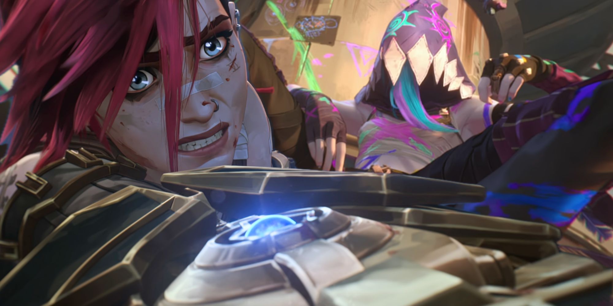 Jinx and Vi in Arcane Season 2 