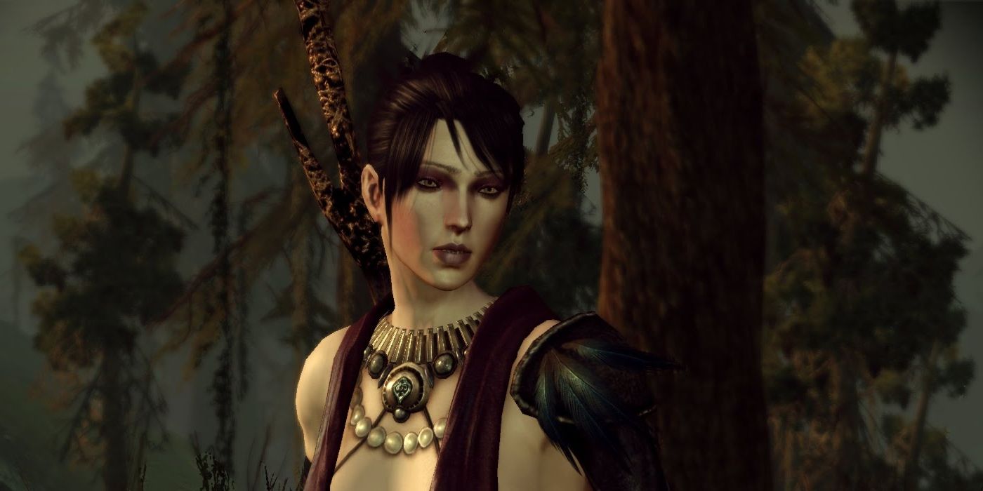 morrigan first meeting in dragon age