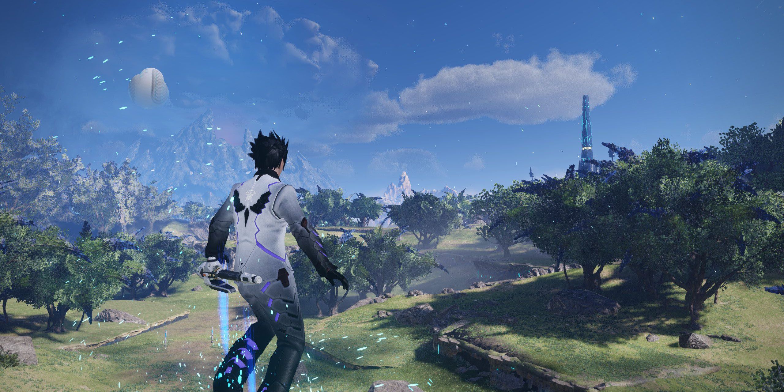 An open environment in Phantasy Star Online 2 