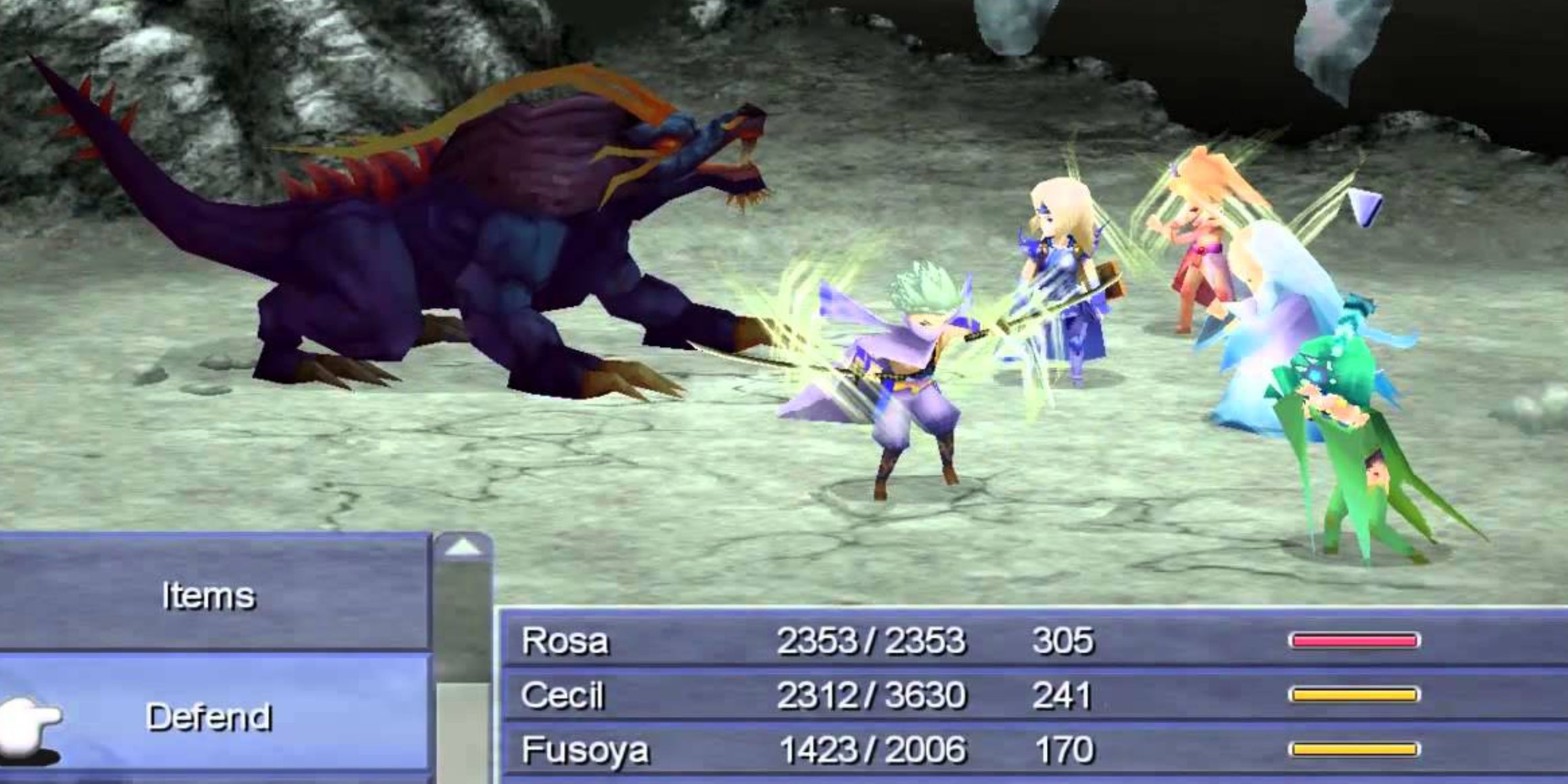 Behemoth in Final Fantasy 4