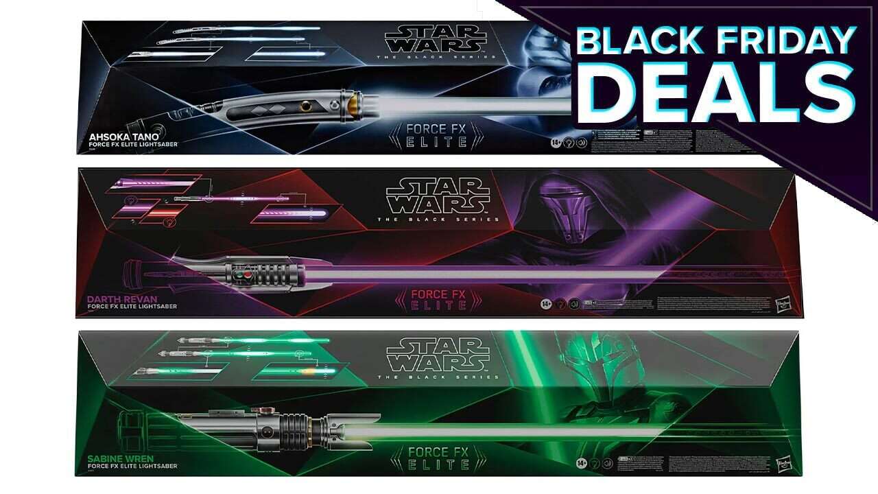 Today Only: Star Wars Lightsabers Are 50% Off At Best Buy