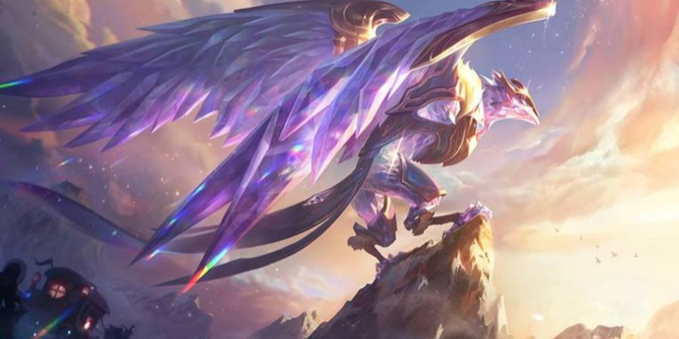 League of Legends Victorious Anivia splash art