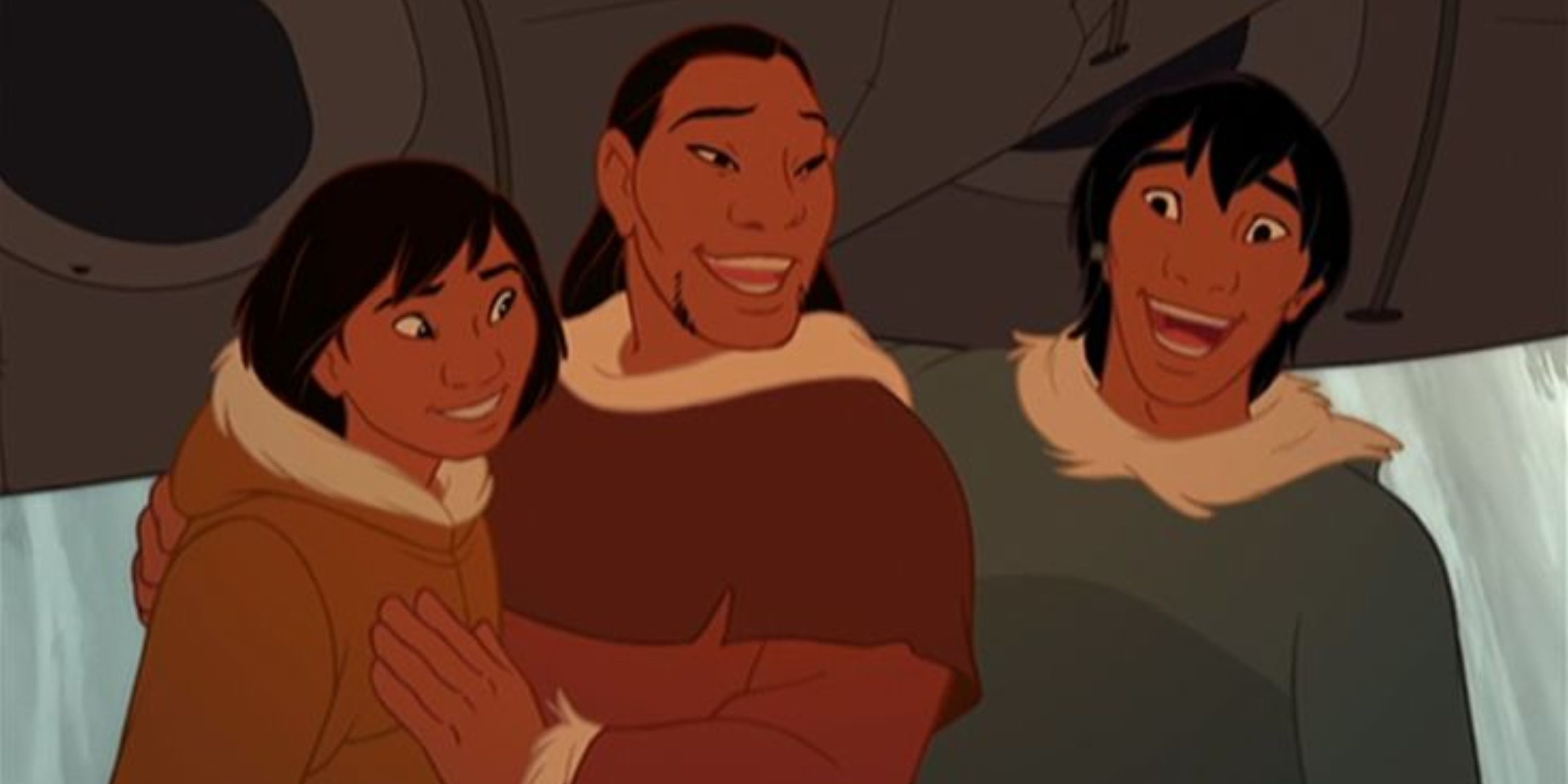 Denahi, Sitka and Kenai in Brother Bear.