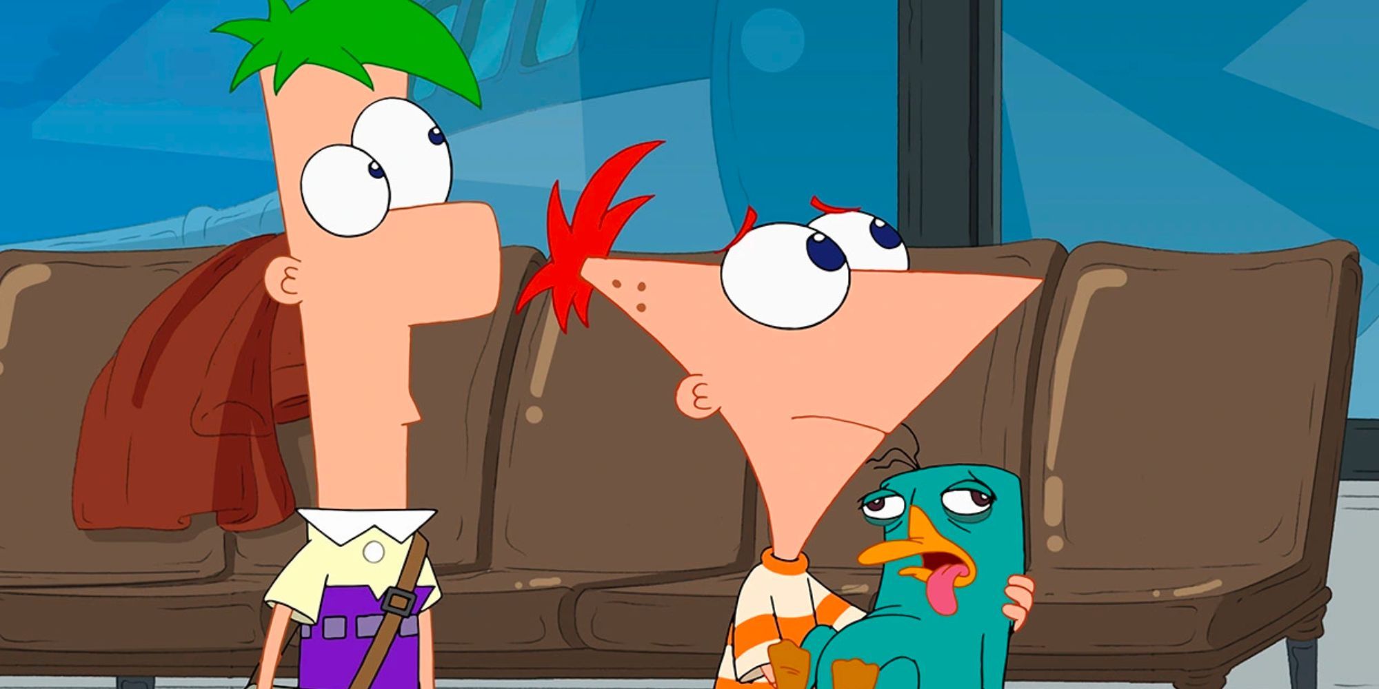 Phineas and Ferb - Phineas, Ferb, and Perry the Platypus.