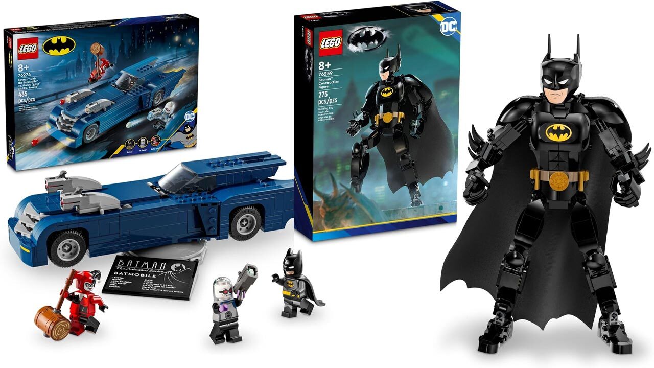 Some of the Lego Batman sets that have been discounted.