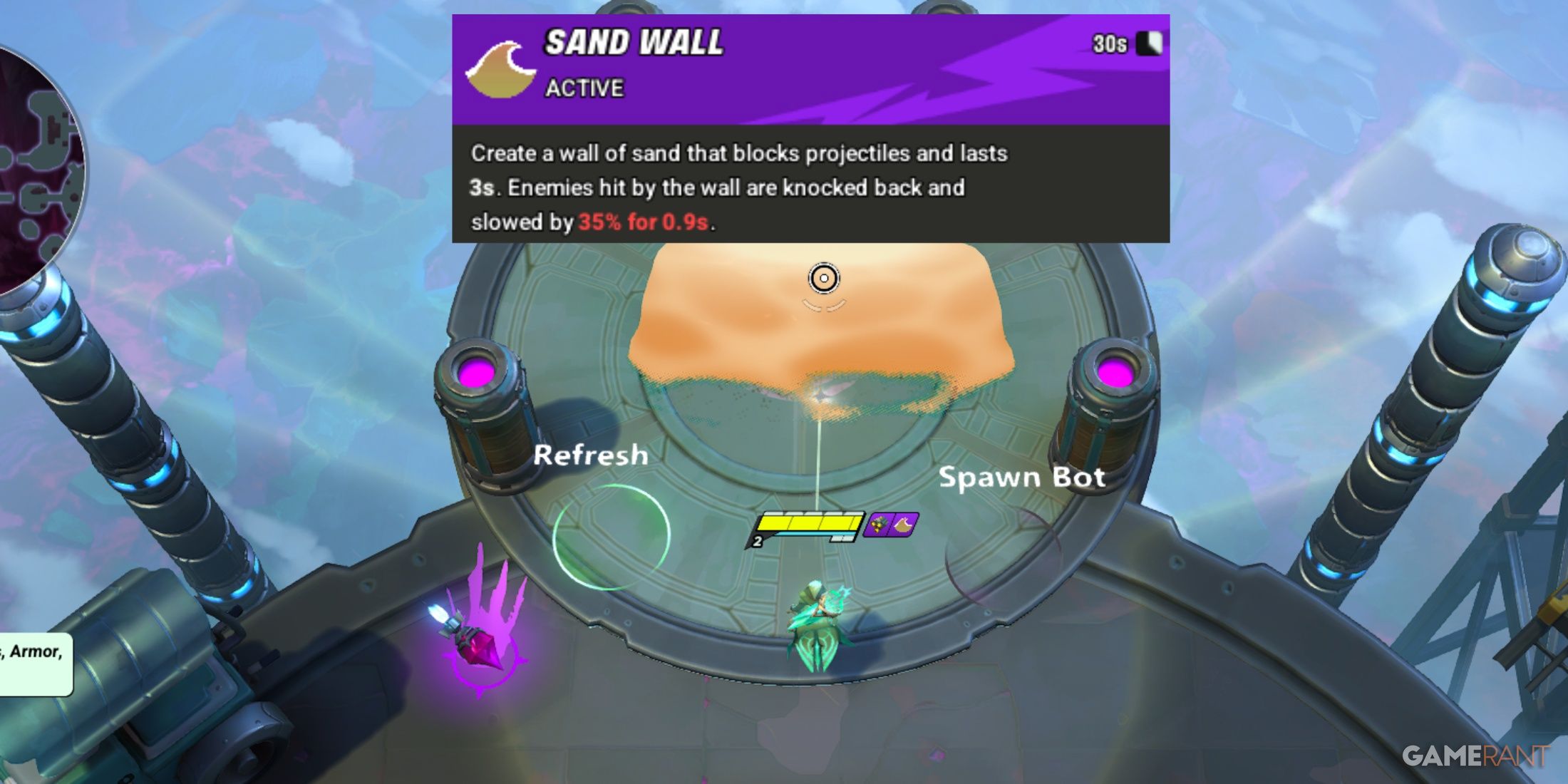 Supervive Sand Wall Power