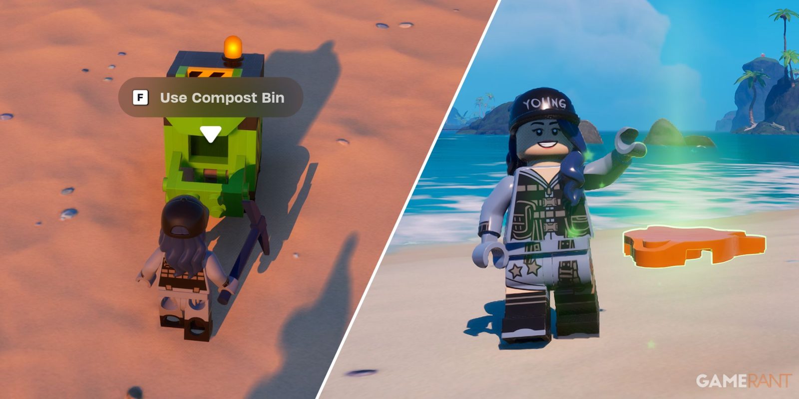 How To Get Biomass in LEGO Fortnite