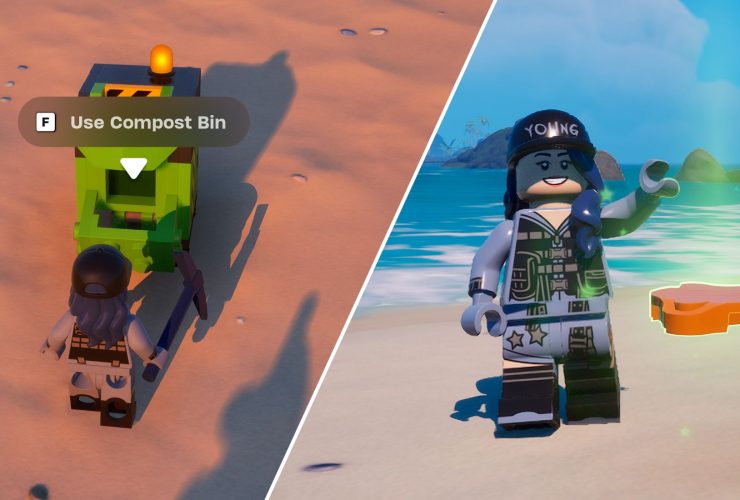 How To Get Biomass in LEGO Fortnite