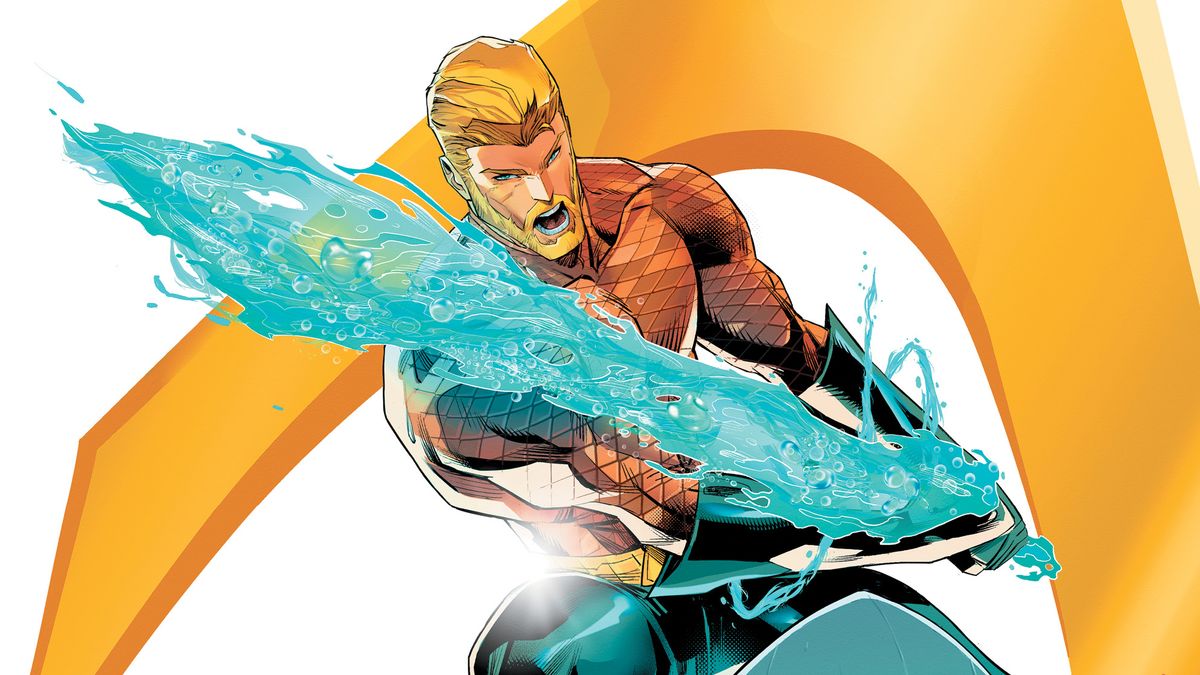 Aquaman battles a giant water kaiju in this preview of his new DC All In series