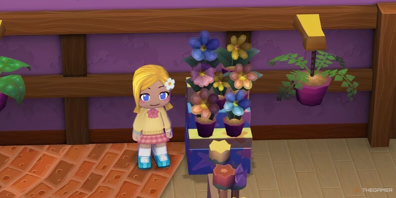 How To Build The Flower Stand In MySims