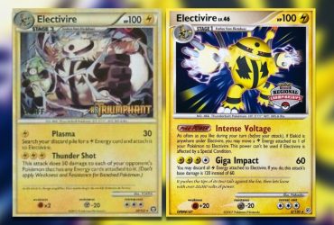 The Most Valuable Electivire Pokemon TCG Cards