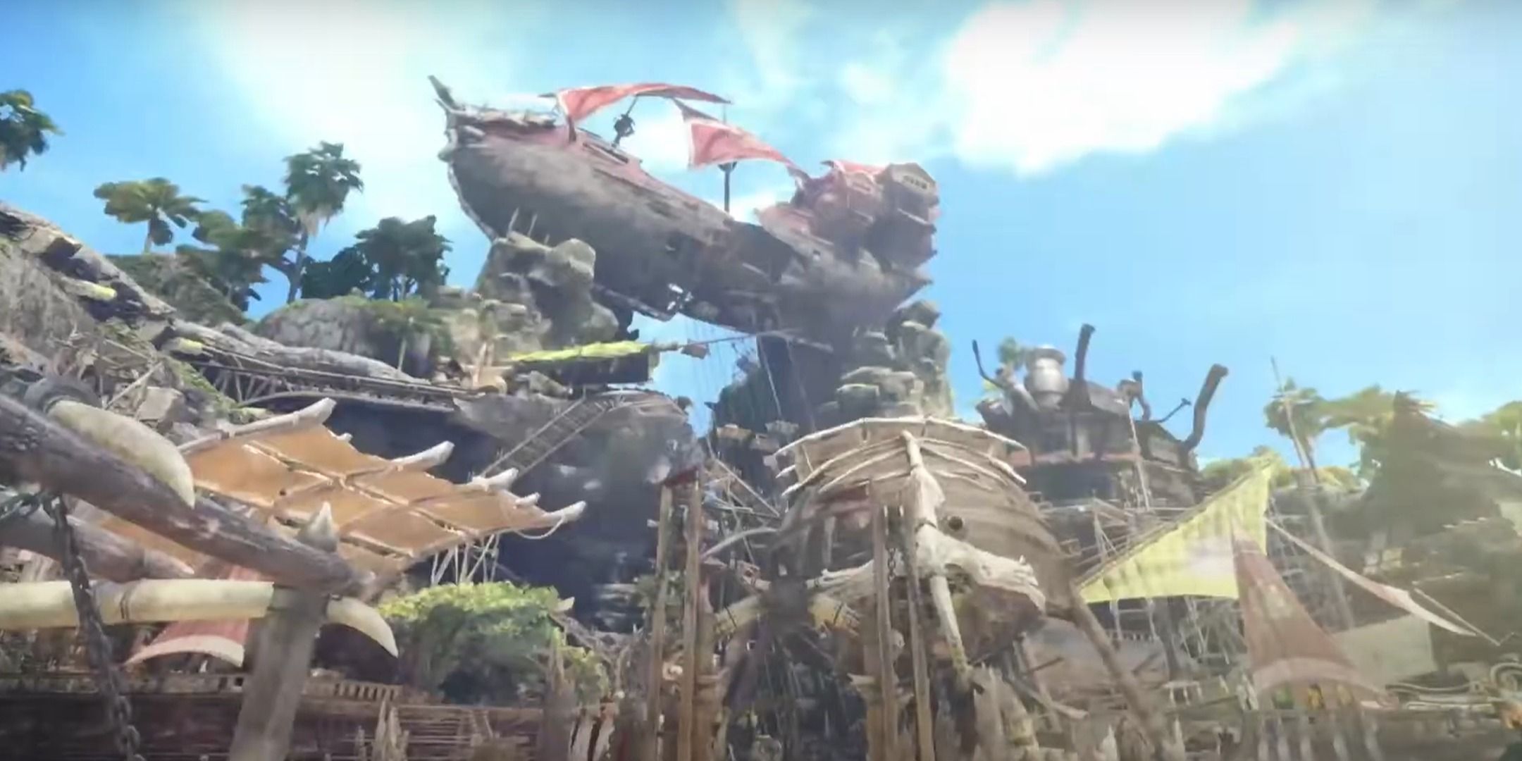 Astera, the home of the commission in Monster Hunter World.