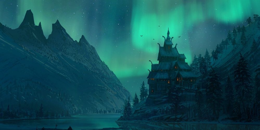 Assassins Creed Valhalla Norway Aurora Borealis