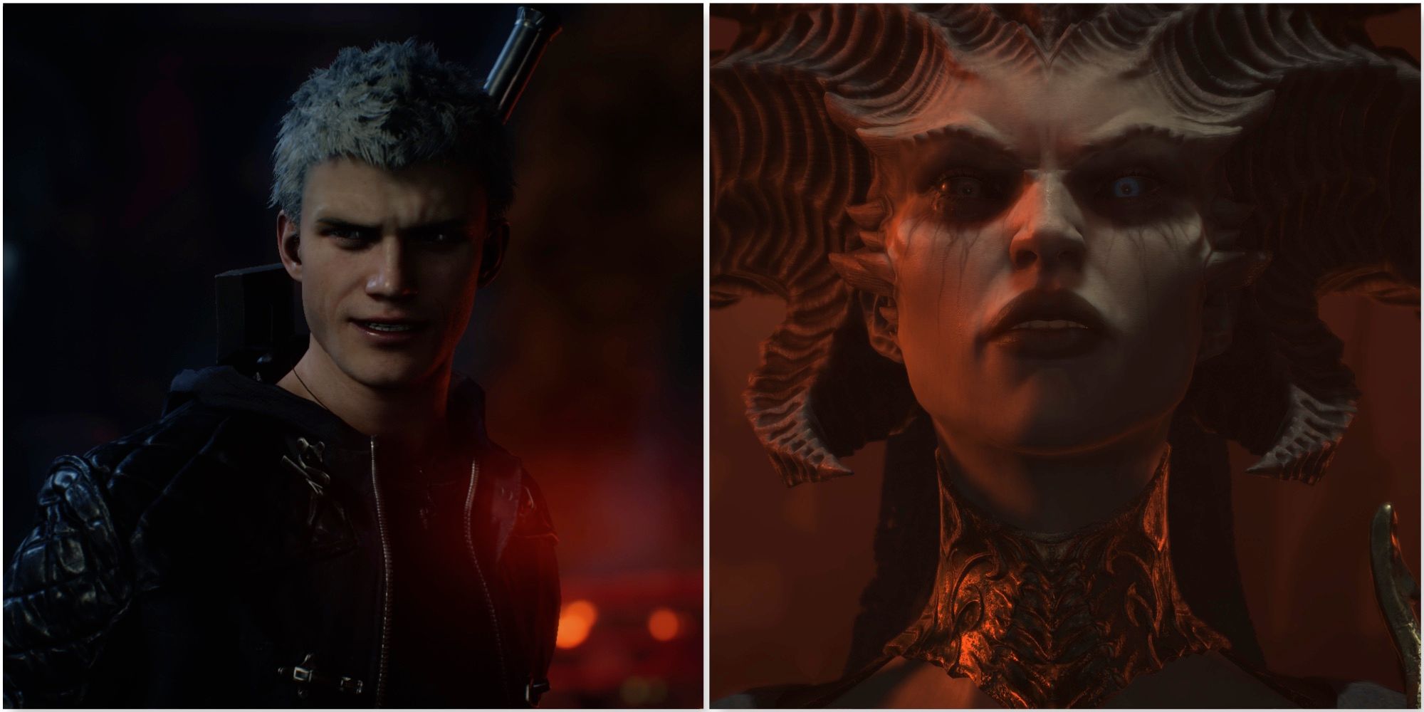 Nero in Devil May Cry 5 and Lilith in Diablo 4