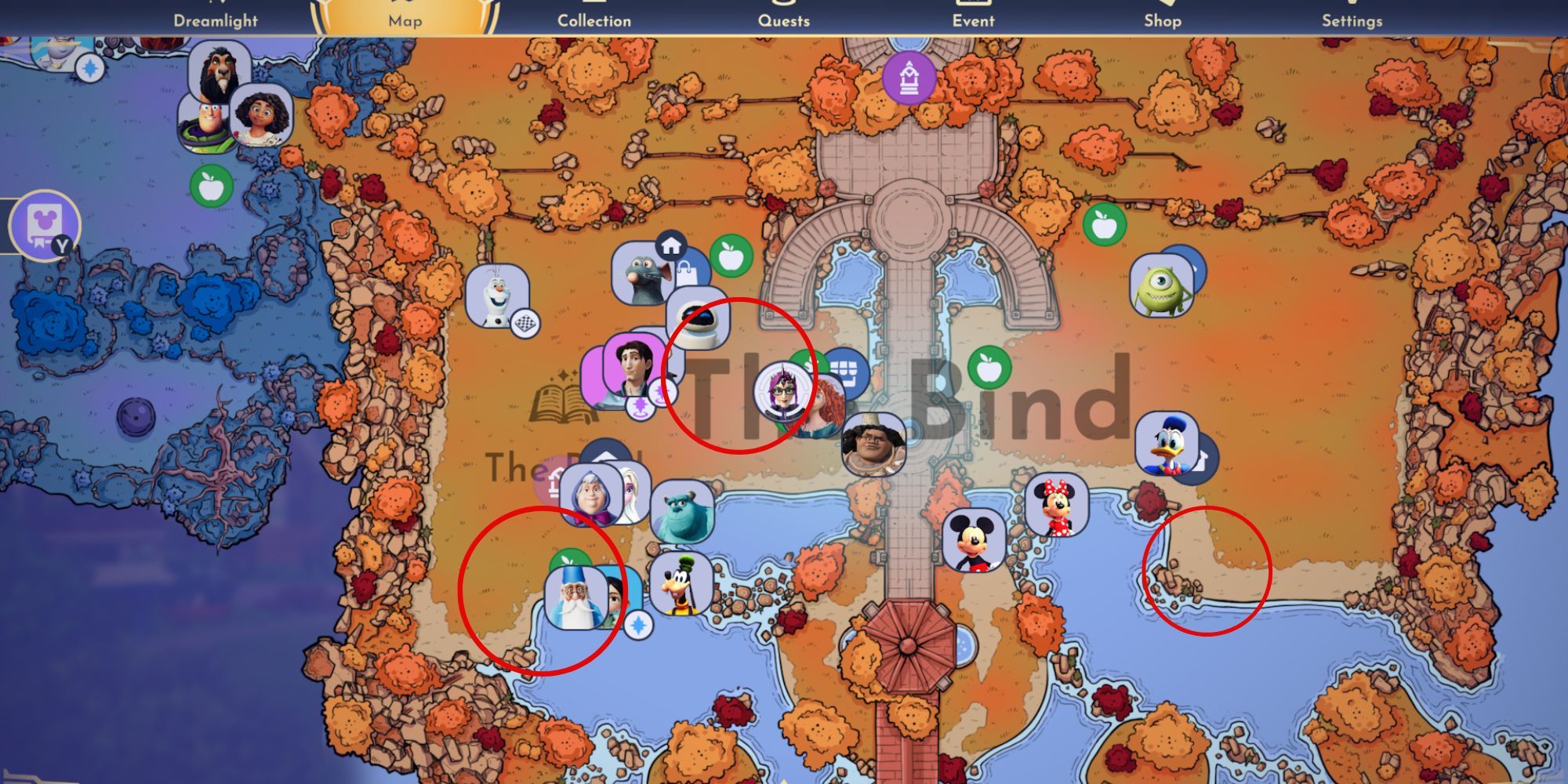 Trumpet Snail spawn locations in Disney Dreamlight Valley