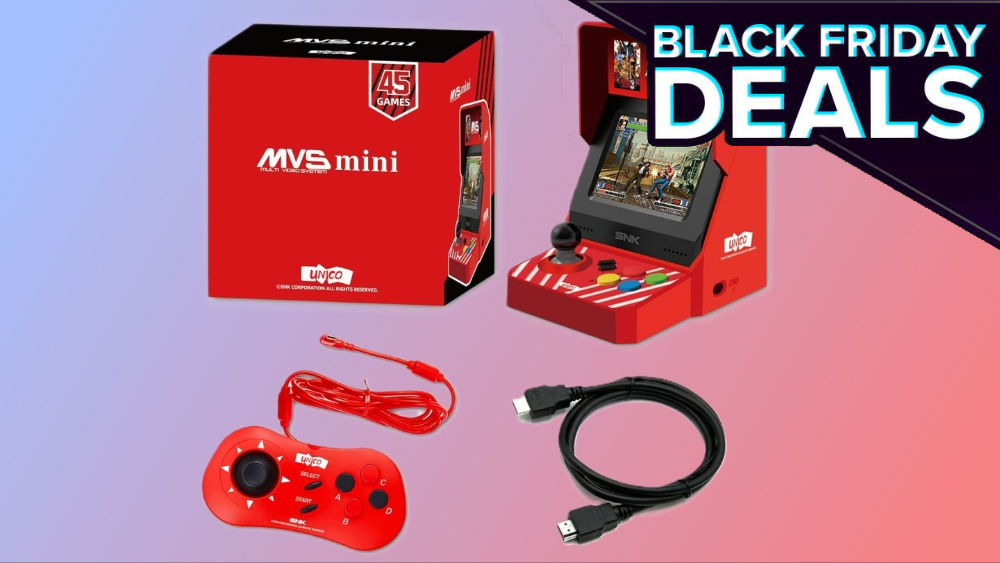 This SNK MVS Mini Arcade Bundle Just Hit Its Lowest Price Ever For Black Friday