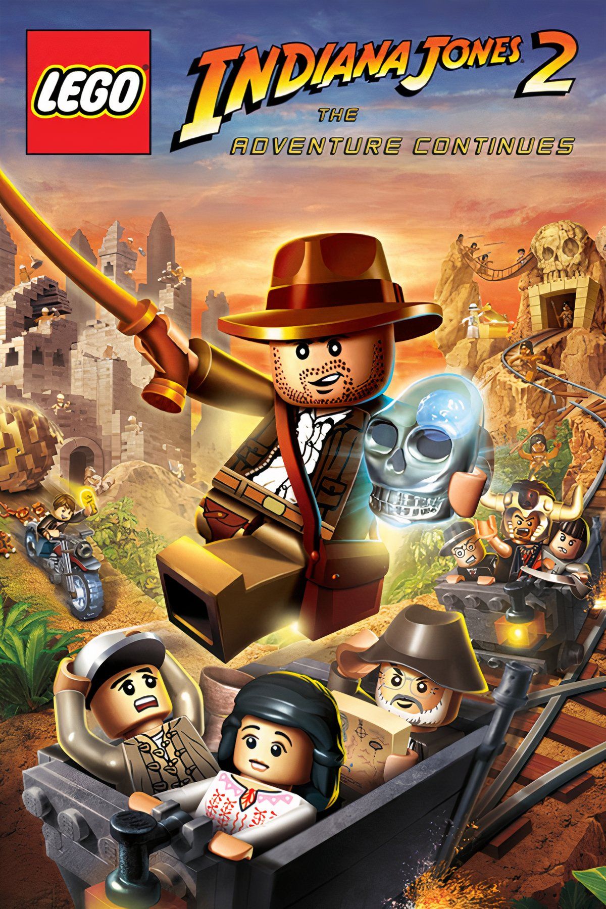 Lego Indiana Jones 2: The Adventure Continues Tag Page Cover Art