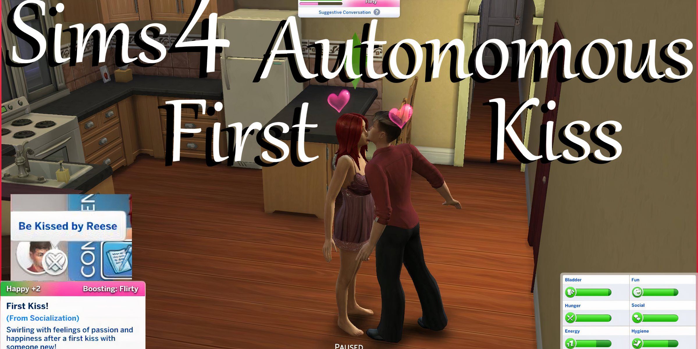 Autonomous First Kiss