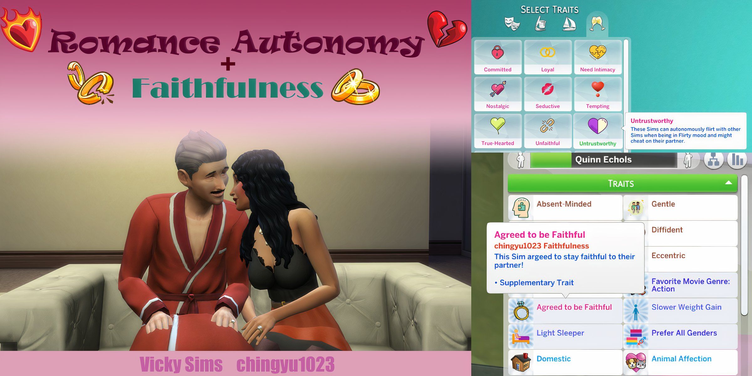 Romance Autonomy And Faithfulness mod