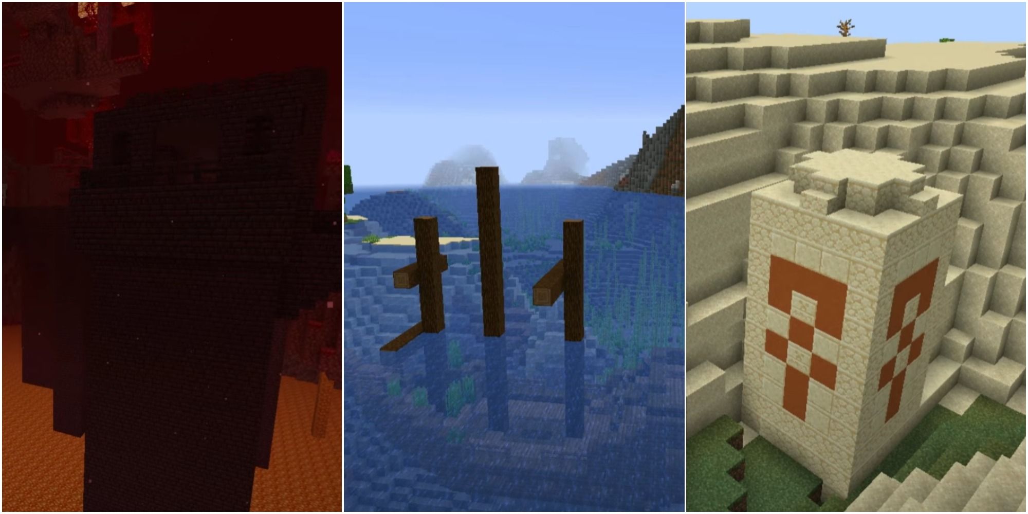 minecraft_nether_fortress_ship_and_desert_temple