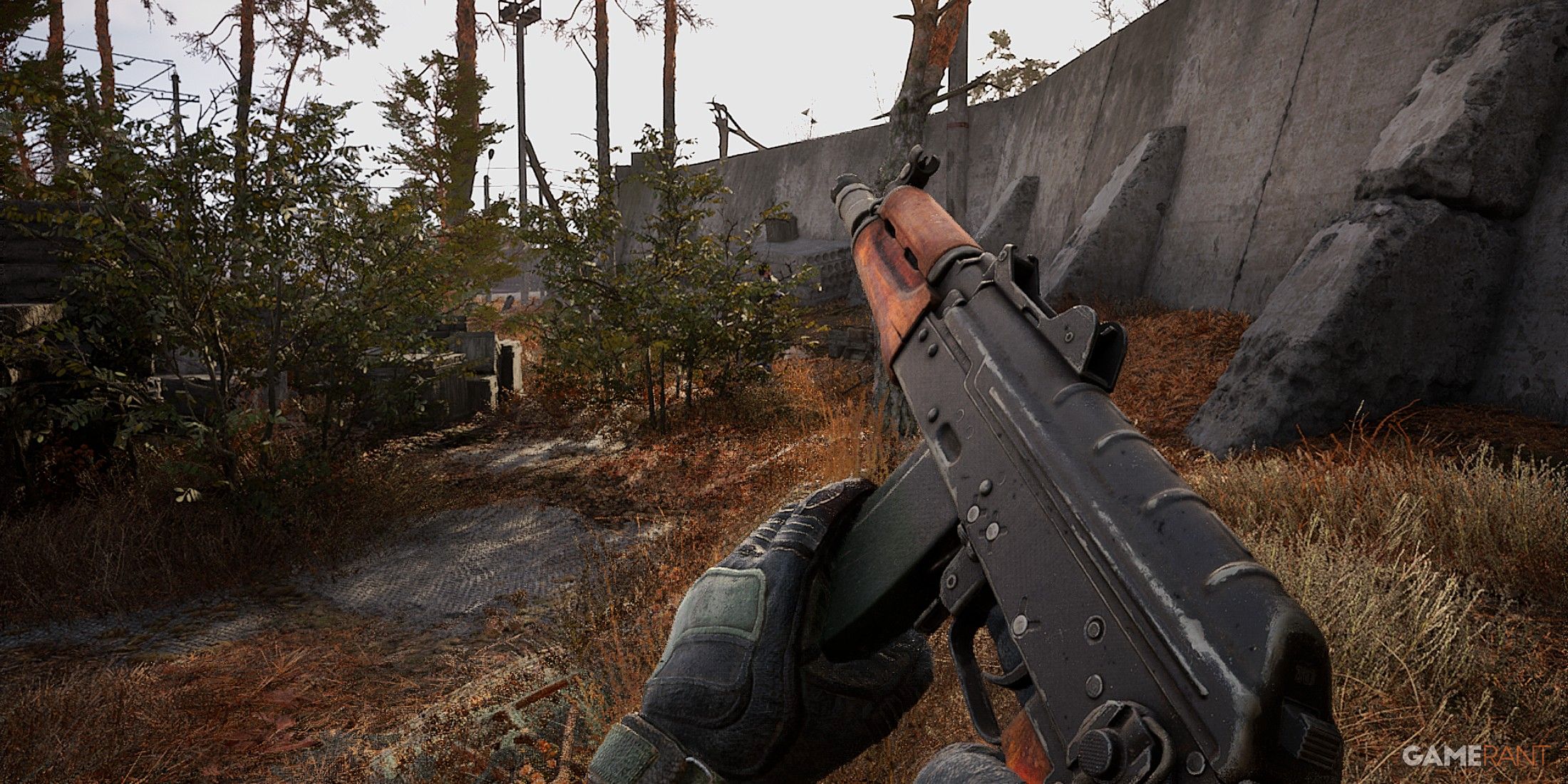 Stalker 2 AKM-74U In Hands