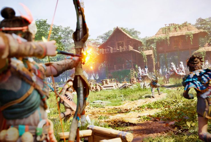 New Tencent survival game looks eerily similar to Horizon Zero Dawn and Palworld