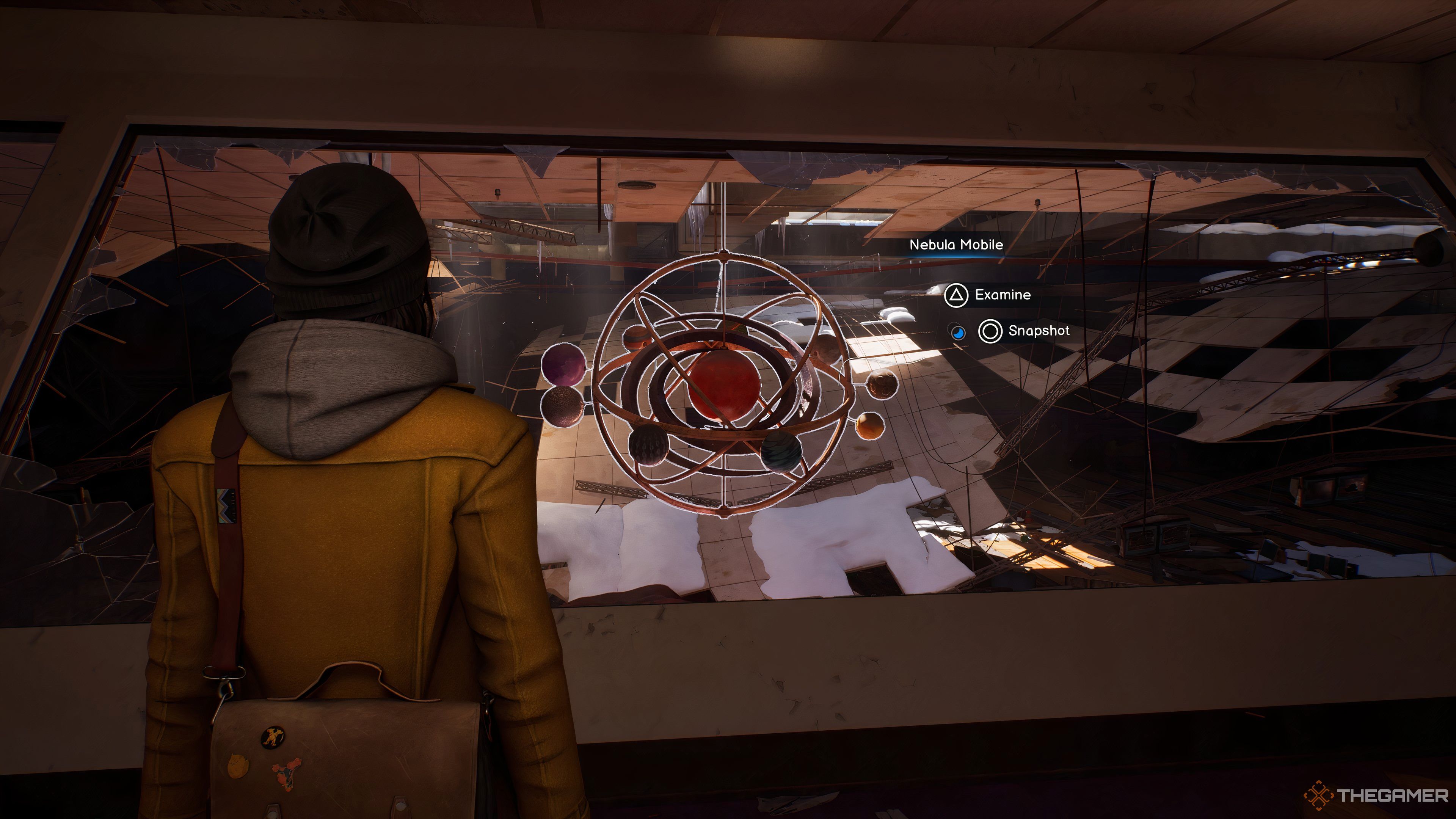 About To Take Snapshot Of Hanging Nebula In Life Is Strange: Double Exposure.