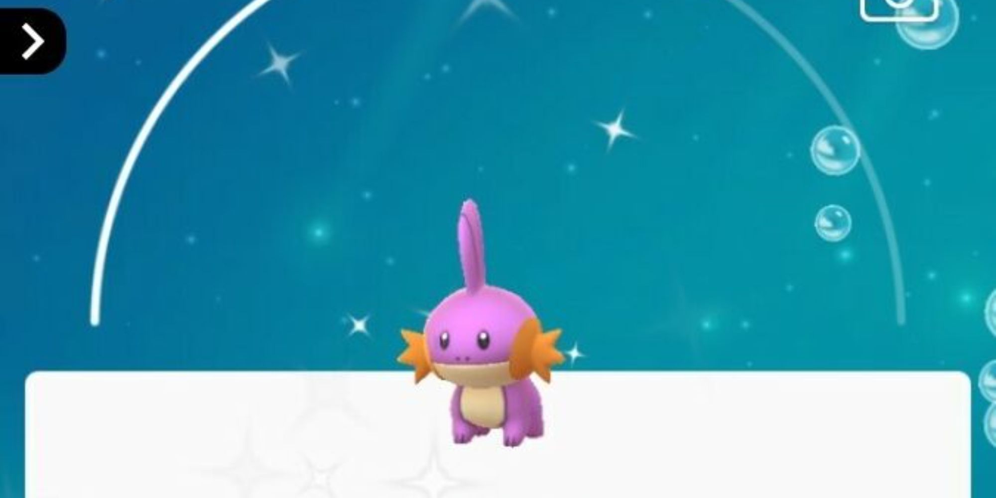 Shiny Mudkip in Pokemon Go