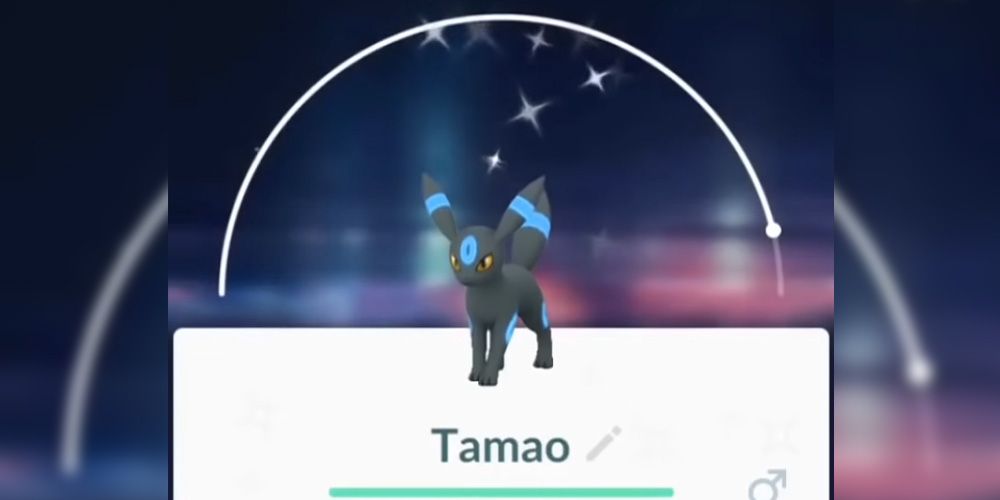 Shiny Umbreon in Pokemon GO