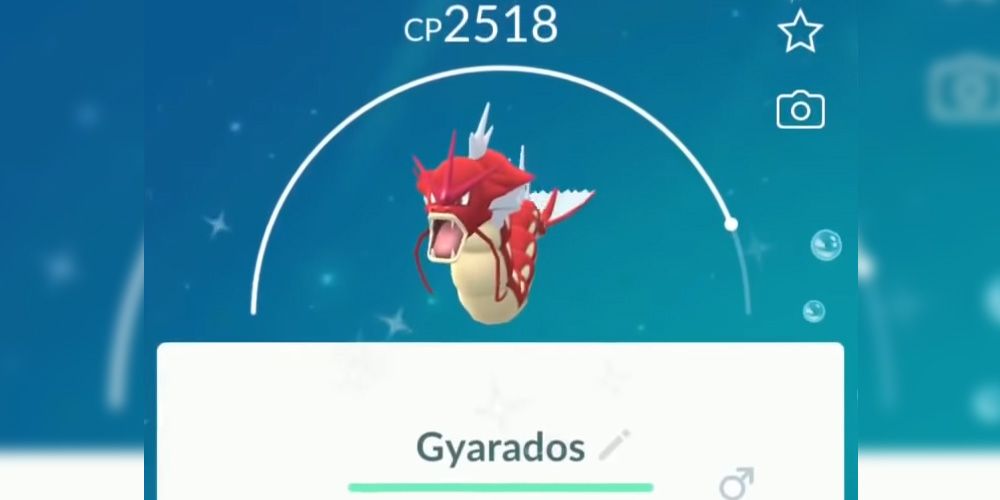 Shiny Gyarados in Pokemon GO