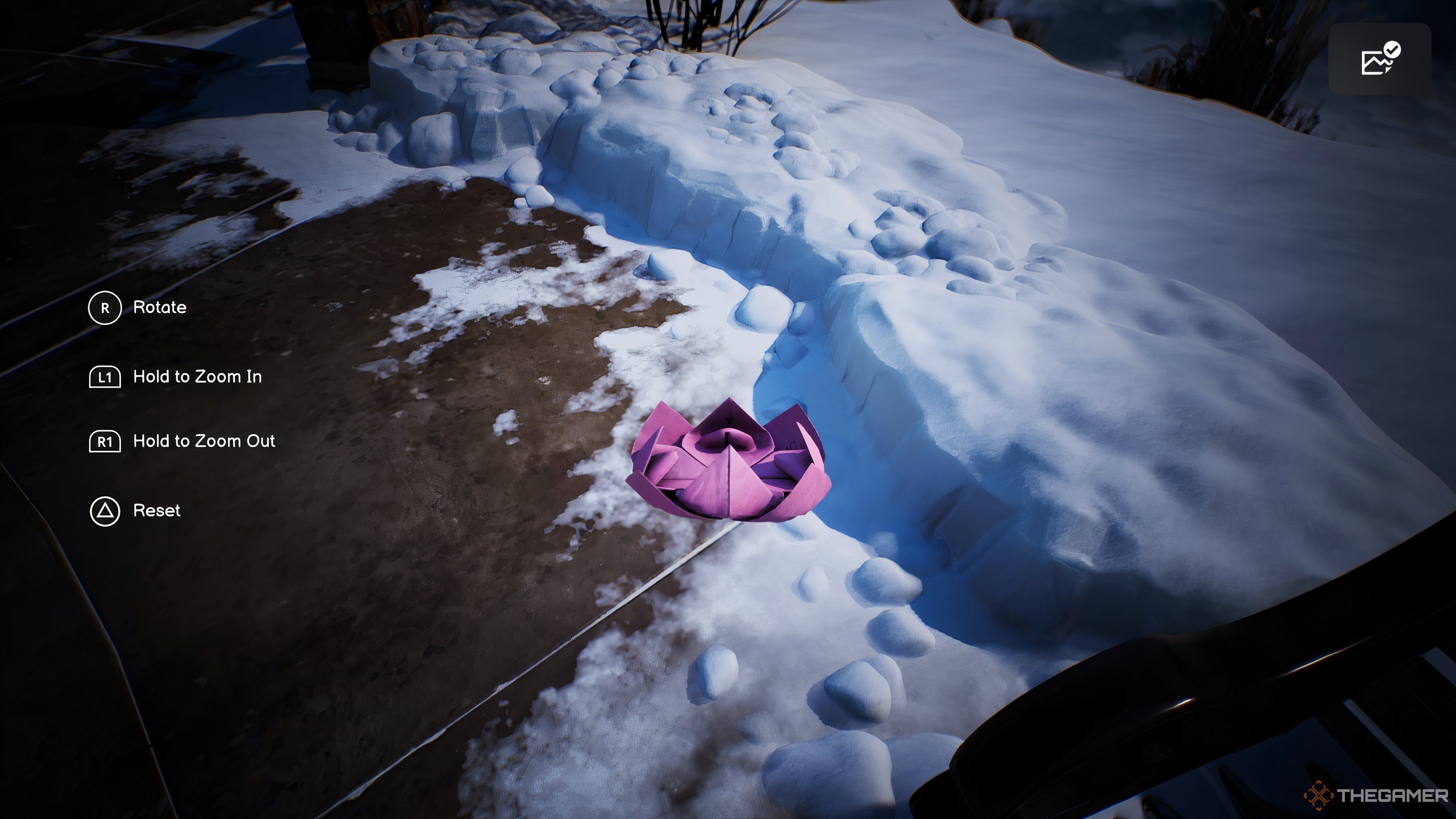 Origami Flower In Life Is Strange: Double Exposure.