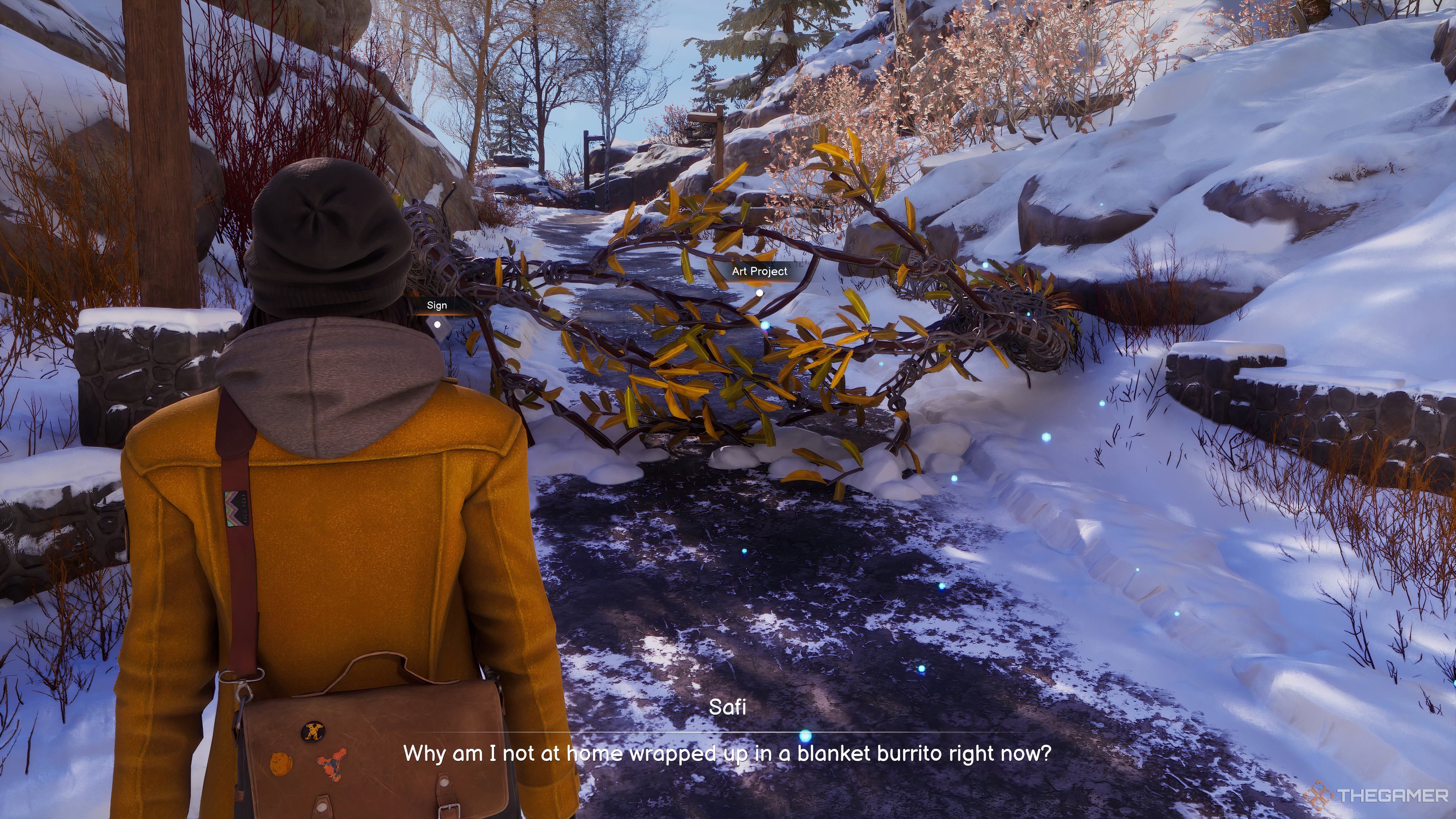 Broken Tree Art Project In Life Is Strange: Double Exposure.