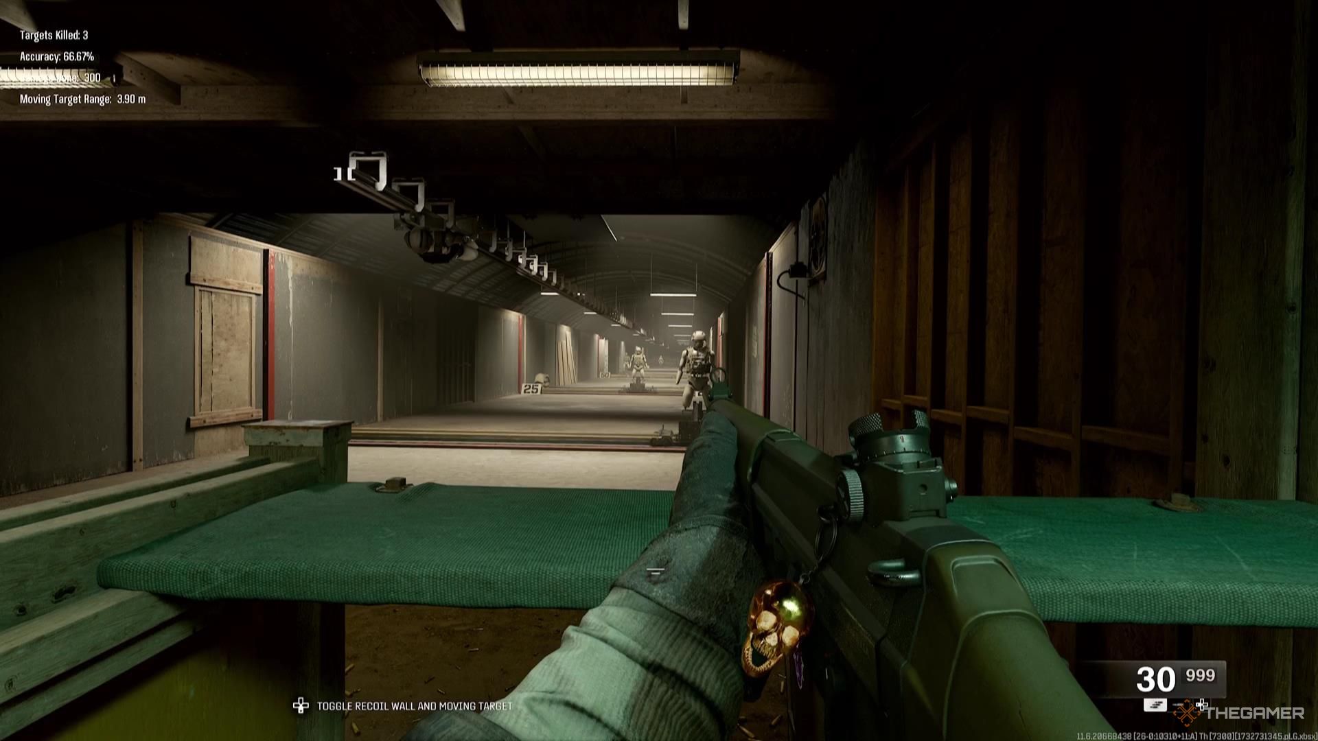 The SWAT 5.56 in the shooting range of Call of Duty: Black Ops 6.