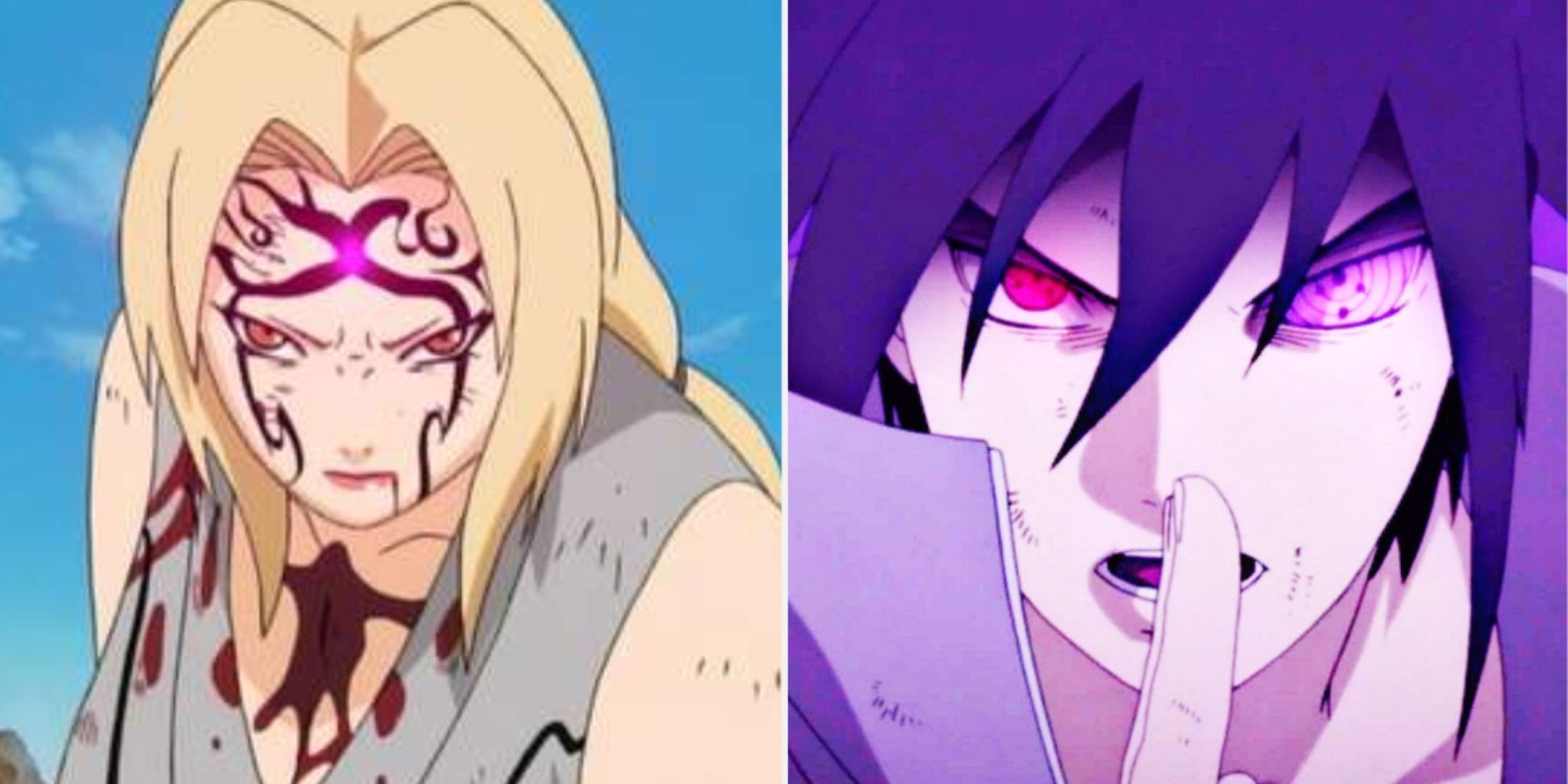 Naruto Tsunade And Sasuke Performing Forbidden Jutsu