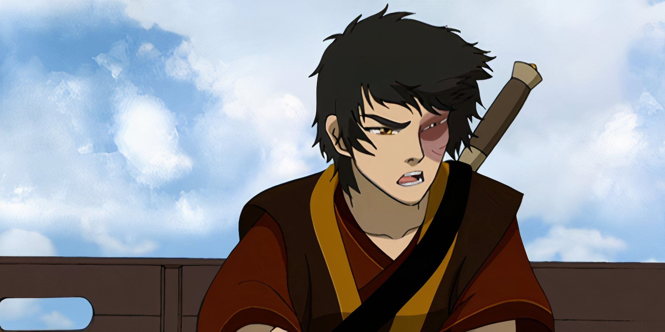 Zuko talking to Sokka in Avatar: The Last Airbender.