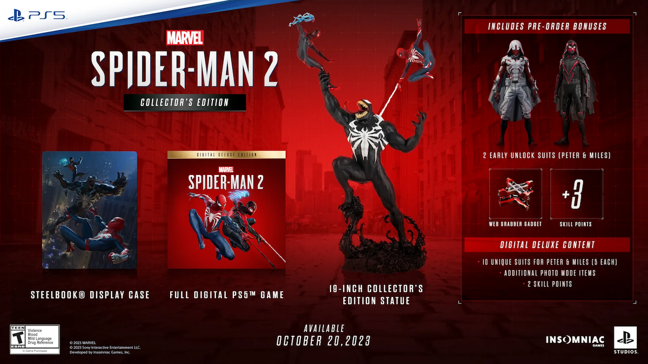 Marvel's Spider-Man 2 Collector's Edition Gets Massive Discount