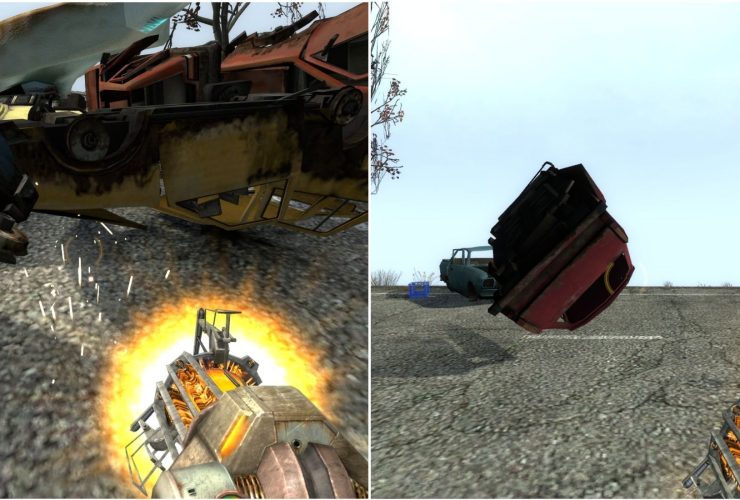 Half-Life 2: How To Flip Car