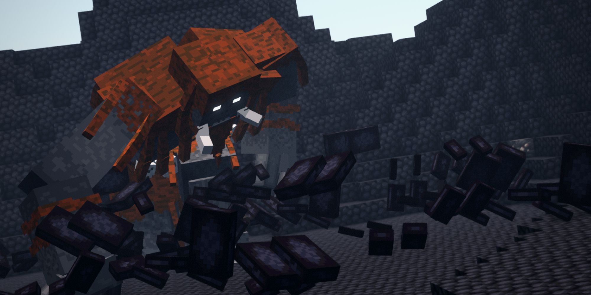 Minecraft Modpack DawnCraft Fire Giant Appears